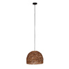 Lampa wisząca Boho ażurowa Hiacynt wodny 38x38x28cm (55873-017) - DIJK