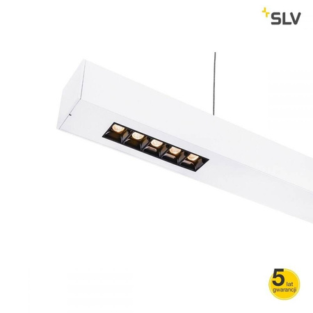 Q-LINE 1m 3000K wisząca 30°, biała (1000926) - SLV - żyrandol