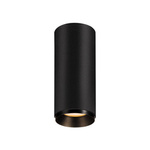 NUMINOS® XL PHASE, oprawa sufitowa natynkowa czarna 36 W 2700 K 24° (1005687) - SLV
