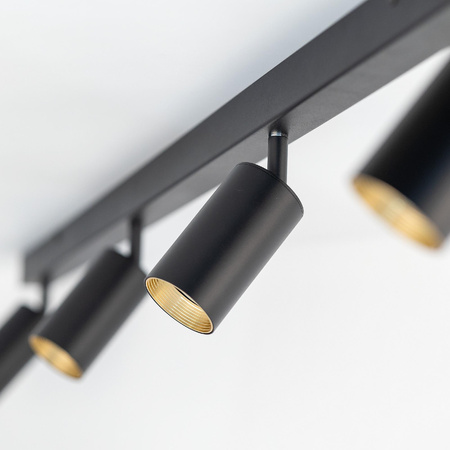 Reflektory na listwie AMIS BLACK LAMPA SUFITOWA 4 (10635) - TK Lighting