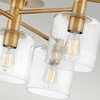 Lampa sufitowa Axel - Stary mosiądz (QN-AXEL7-HB) - Quintiesse