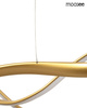 MOOSEE lampa wisząca WAVES 2 złota (MSE1501100591) - Moosee