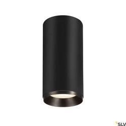 NUMINOS® CL PHASE L, wewnętrzna oprawa sufitowa natynkowa LED, czarna/czarna 4000 K 60° (1004332) - SLV
