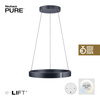 PURE E-CLIPSE LAMPA WISZĄCA SZARY (2561-15) - Paul Neuhaus