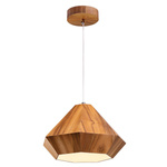 Lampa wisząca Diamond (QN-DIAMOND-P-S-TEAK) - Quintiesse