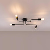 Żyrandol VECTOR 4 czarny (SL.1446) - Sollux Lighting