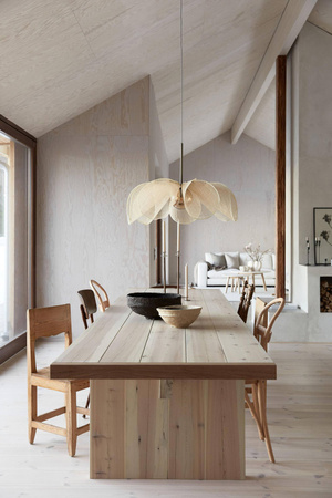 STYRKA Pendant 1L 75cm Beige/Antique Brass/Amber  (108661) Markslojd