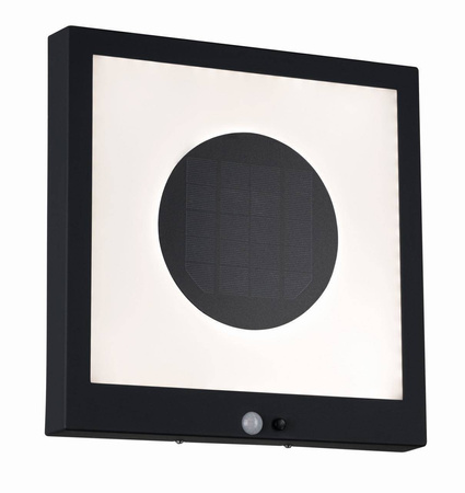 Solar panel Taija IP44 3000K 120lm czujnik ruchu Antracyt (PL94263) - PAULMANN