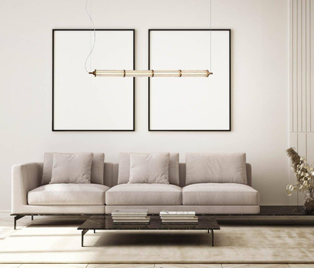 Lampa wisząca Sanpo (PND-26384-4-GD-CL) - Italux