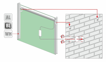Lustro EASY 04.1 - MCJ barwa zimna
