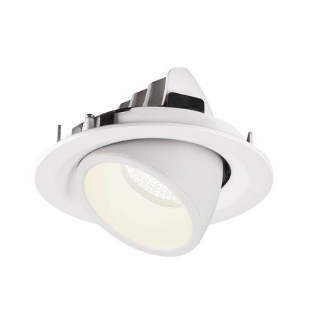 NUMINOS® GIMBLE M, oprawa sufitowa wpuszczana biała 4000 K 20° (1005967) - SLV
