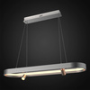 Ledowa lampa wisząca  Spectra No.4  Altavola Design  (LA114/P_92_2+1_grey_gold) - ALTAVOLA DESIGN