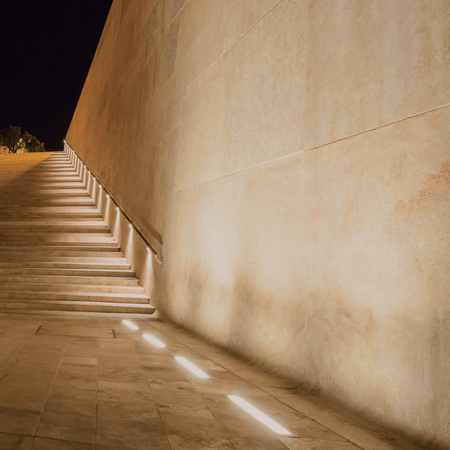 Reflektor wpuszczany LED 9W 3000K stal nierdzewna (E366) - Zambelis