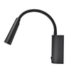 READING LIGHT LED 3W BLACK (H72 Zambelis) - Zambelis