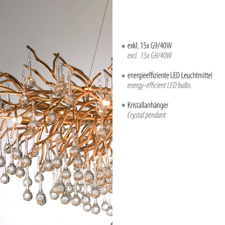 Lampa wisząca ICICLE (2031-11) - Paul Neuhaus