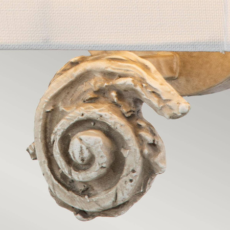 Kinkiet Swirl (FB-SWIRL-1S-W) - Elstead Lighting