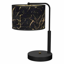 Lampka stołowa SENSO Black/Gold 1xE27 (MLP7299) - Milagro
