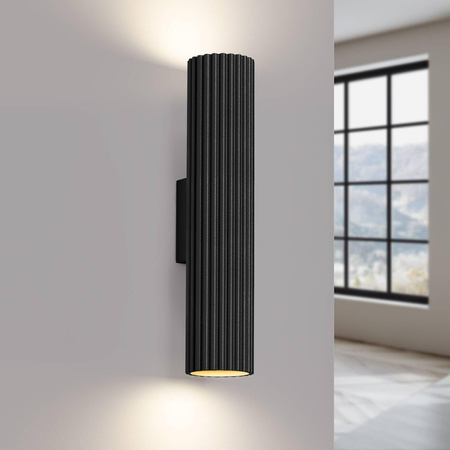Kinkiet KARBON 30 czarny (SL.1577) - Sollux Lighting