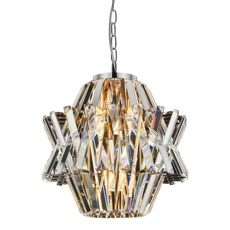 Żyrandol CROWN CHROME 4xE14 (ML0400) - Milagro