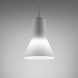 Lampa Wisząca MODERN GLASS Flared LED Kol. Biały 4000K WP (59841-M940-D9-00-13) - AqForm