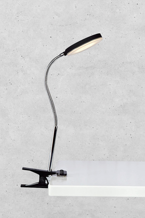 Lampa z klipsem FLEX Klip 1L LED Czarny/Chrom
