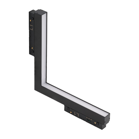 ALFA SAGA TRACK MAGNETIC 2LINE CORNER B 24W CCT SWITCH DIMM WH (AZ6507) Azzardo