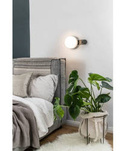 Lampa ścienna / kinkiet czarny Kuul D1 z włącznikiem (KLD12001) - Ummo