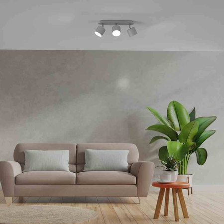 Lampa sufitowa DIXIE WHITE 3xGX53 (MLP7596) - Milagro