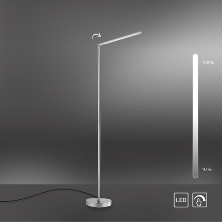 DAWDA LAMPA PODŁOGOWA SREBRNY (11012-55) - Paul Neuhaus