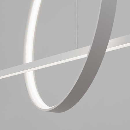 Lampa wisząca GLAD biała LED 4000K (TH.493) - Thoro Lighting