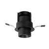 MAXLIGHT H0131 LAMPA SUFITOWA HALO F BLACK PODTYNKOWA


