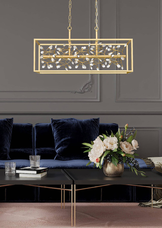 Lampa wisząca SPRING złota (P0578-06C-V7V7) - Zuma Line