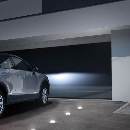 LUKKA CONNECT GU10 250V IP67 fi108x140 SZARY OKRĄGŁA gruntowa, najazdowa, przelotowa (SLIP012015) - Spectrum LED