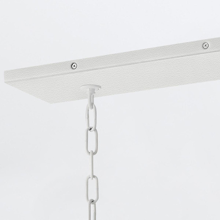 Lampa wyspowa Flora - 10 źródeł światła - Tynk strukturalny (QN-FLORA10-WHT) - Quintiesse