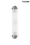 MOOSEE lampa ścienna COLUMN 40 srebrna (MSE010100360) - Moosee