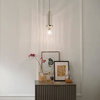 Lampa wisząca Kimrose - 1 źródło światła - Polerowany nikiel (QN-KIMROSE-MP-PN) - Quintiesse