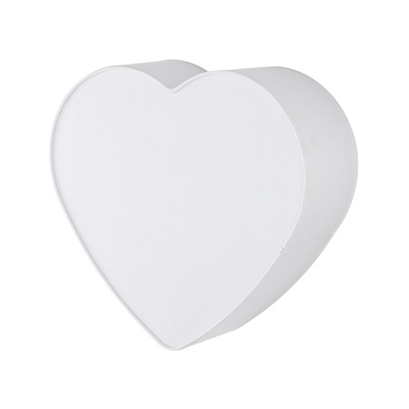 Kinkiet / lampa sufitowa HEART biała (5925) - TK Lighting