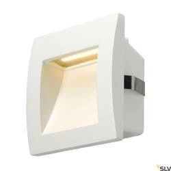 DOWNUNDER OUT LED S, lampa ścienna wpuszczana outdoor, LED, 3000K, biała (233601) - SLV