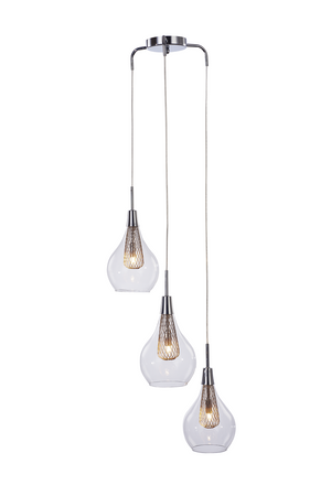 Lampa wisząca ELEKTRA 3 (MD15002028-3A Azzardo) - żyrandol