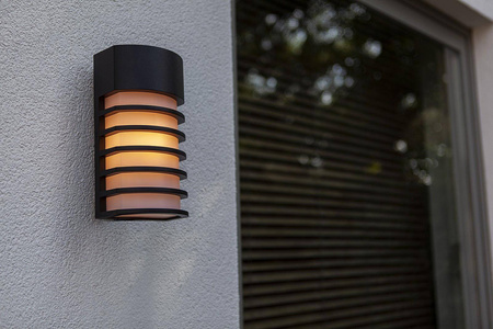 Kinkiet Zew. FULTON Kol. Czarny K (5207601012) - Lutec