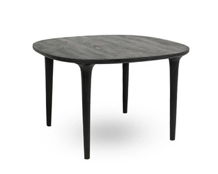 MaMaison stół jadalniany LAMINAR 120      czarny / drewno (MM001501100339) - MaMaison