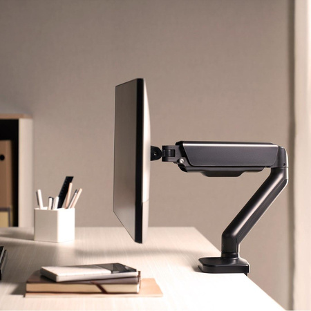 Uchwyt do mocowania monitora, z funkcją full motion, z gazową sprężyną M1 Pro (LV0663) - LVN SYSTEM