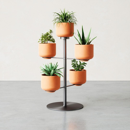 UMBRA doniczka stołowa TERRAPOTTA tytanowa (1015664-624) - Umbra