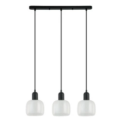 Lampa Wisząca Lamezia (PND-67594-3-BK+CL) - Italux