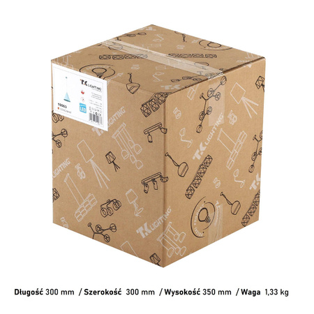 CONO MINT LAMPA WISZĄCA 1 L (10063) - TK Lighting