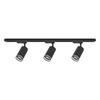 Zestaw Oprawa Pipe Ring Track Czarny 3xGU10 1m (ML2083) - Milagro