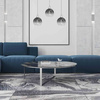Lampa wisząca MONTE SILVER 3xE27 (MLP8322) - Milagro