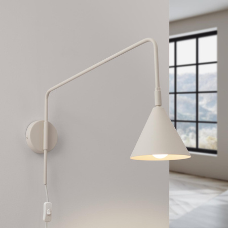 Kinkiet NOX beżowy (SL.1699) - Sollux Lighting