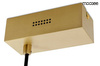Lampa wisząca WAND S - Złoty (MSE010100133) - MOOSEE