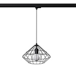 Lampa wisząca na szynie UMBERTO czarna E27 3000K 7,5W 620lm (MYL.00368) - Make Your Light